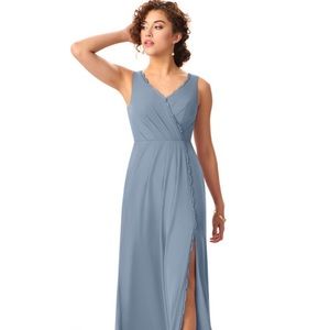 Brand new dusty blue tenaya bridesmaid dress!!